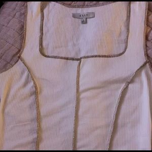 women’s exposed seams tank top